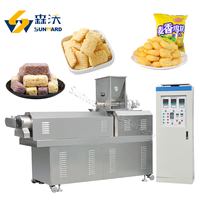 Machine à céréales pour petit-déjeuner et en-cas de 100 à 500 kg/h, extrudeuse de Kurkure Cheetos, ligne de production de bâtonnets de maïs
