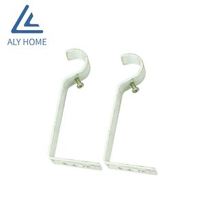 ALY DECOR Set di Aste <span class=keywords><strong>per</strong></span> Tende Moderne Estensibili in Metallo <span class=keywords><strong>a</strong></span> Palo Singolo - Durevole <span class=keywords><strong>per</strong></span> Montaggio <span class=keywords><strong>a</strong></span> <span class=keywords><strong>Soffitto</strong></span> in Soggiorno, Battesimo, Ritorno <span class=keywords><strong>a</strong></span> Scuola - Product Image 3