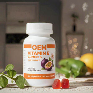 कस्टम स्टॉक लोगो विटामिन ई गुम्मस आहार फाइबर की खुराक वयस्कों के लिए एंटीऑक्सीडेंट कार्य के साथ पूरक - Product Image 3