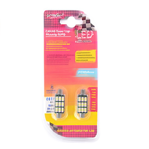 Ampoule LED CANBUS à double embout 41MM 9SMD 5630 pour éclairage intérieur de voiture - Product Image 2