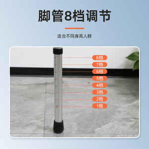 Shunkangtai Aluminum Alloy <b>Walker</b> Adjustable Foldable With Wheels For <b>Elderly</b> Mobility Aid - Product Image 4
