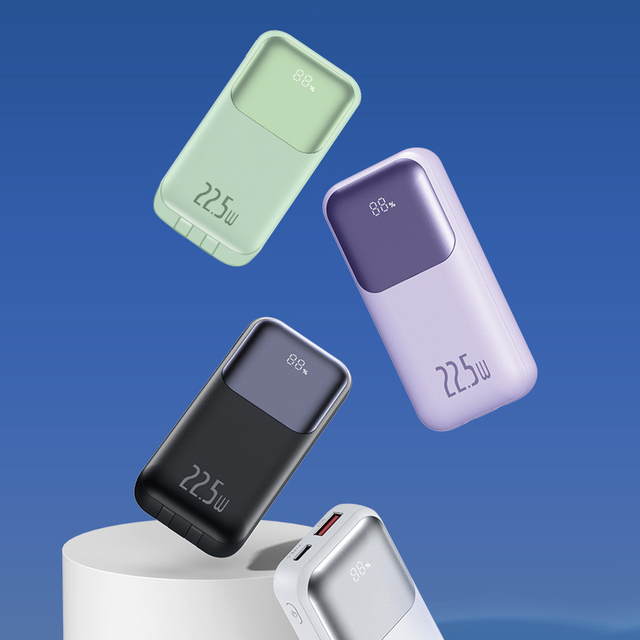 High Performance Travel Mobile Phone Power Banks 10000 Mah Universal Powerbank With Led Digital Display for Friends Gifts