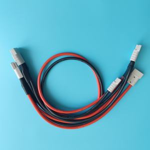 Baterai DC Plug 6 AWG, Kabel Ekstensi 6 AWG Baterai Hybrid Tugas Berat Saat Ini <span class=keywords><strong>2</strong></span> Cara 600V 50A - Product Image 2