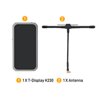 Placa de Desarrollo LILYGO T-Display K230 con CPU Dual RISC-V de 64 bits, Pantalla AMOLED de 4.1 Pulgadas, Cámara 1080P, Wi-Fi, Bluetooth y Expansión LoRa