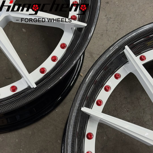 2 Piezas de Llantas Forjadas de 18 19 20 21 22 24 Pulgadas 5X112 5X120 5X120.65 de Fibra de Carbono para BMW <span class=keywords><strong>Mercedes</strong></span> <span class=keywords><strong>Benz</strong></span> Ford Mustang <span class=keywords><strong>GT500</strong></span> - Product Image 4