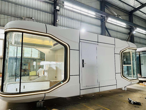 Cabin di động nhà biệt thự nhà 40ft container nhà văn phòng Pod tạm thời văn phòng và ký túc xá không gian con nhộng nhà - Product Image 2