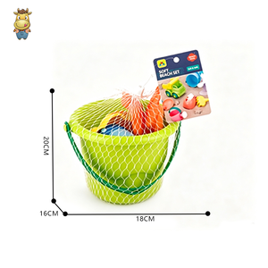 Ensemble de jouets de plage en silicone souple 6 pièces pour enfants, kit de jeu de sable d'été avec pelle, bêche, arrosoir et moules d'animaux - Product Image 4