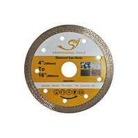 Lame de scie diamantée professionnelle de 75 mm, lame turbo pour pierre, outils de coupe, disque de coupe diamanté pour carrelage en porcelaine