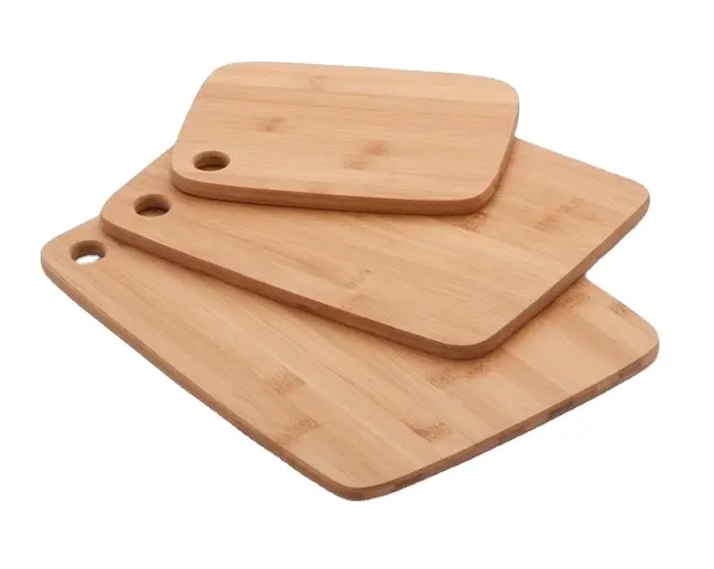 Ahşap kesme tahtası, et peynir ve sebze için bambu kesme tahtası