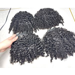 Commercio all'ingrosso di lusso 12A cuticola in stile cambogiano <span class=keywords><strong>Afro</strong></span> crespo riccio <span class=keywords><strong>capelli</strong></span> <span class=keywords><strong>ricci</strong></span> 100% di alta qualità <span class=keywords><strong>extension</strong></span> di <span class=keywords><strong>capelli</strong></span> umani crudi - Product Image 3