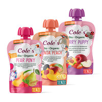 Sac debout en plastique imprimé personnalisé pour jus de fruits avec bec verseur pochettes biodégradables pour emballage de boissons gazeuses