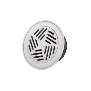 暖通空调铝圆形涡流地板扩散器可调圆形凸起地板空气扩散器