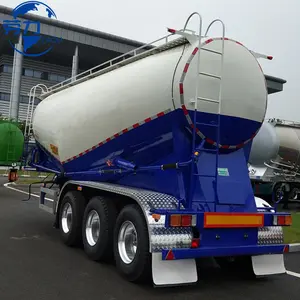 Deutz Motol Compressor 30 Cbm-70 Cbm Bulk Cement Tanker Trailer For Sale