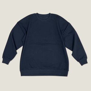 เสื้อสเวตเชิ้ตคอกลมผ้าฟลีซพิมพ์ลายตามสั่ง OEM เป็นมิตรกับสิ่งแวดล้อม ผลิตจากผ้าฝ้าย 50% โพลีเอสเตอร์ 50% สำหรับผู้ชาย ฤดูใบไม้ร่วง ฤดูหนาว - Product Image 2
