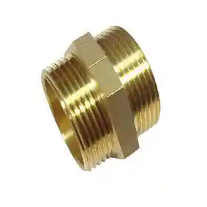 Solid Brass Fitting Nipples With 1/2" Threaded BSP