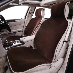 Coussin de siège avant pour voiture, très vendu en Russie, confortable, lisse, antidérapant, convient aux modèles X5 et à 99% des modèles de voitures, fausse fourrure - Product Image 6