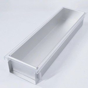 Moule à tiramisu rectangulaire sans couture en acier inoxydable à forme fixe pour la préparation de desserts froids et de gâteaux <span class=keywords><strong>au</strong></span> <span class=keywords><strong>fromage</strong></span> - Product Image 1
