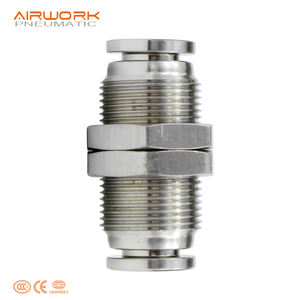 בערב איחוד 12 עד 12 מ "מ 304 316 לדחוף פנאומטי נירוסטה במנעול אוויר להתחבר הולם - Product Image 5