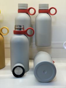 Botella Térmica Infantil OEM de 400 ml de Acero Inoxidable 304, con Cabeza de Dinosaurio de Silicona Personalizable - Product Image 5