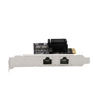 Adaptador de Red Realtek 8125B de Doble Puerto PCIe 3.0 100/1000M/2.5G RJ45, Tarjeta Ethernet LAN PCIe X1 de 8G/S, Interna