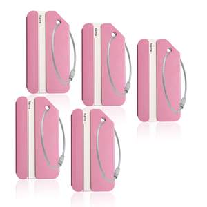 Wholesale Custom Multi-Color Aluminum Alloy <b>Metal</b> Luggage Tags Custom Travel <b>Suitcase</b> Labels Laser Engraving Logo Available - Product Image 4