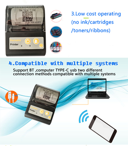 58mm Cheap <strong>Portable</strong> Thermal Mini <strong>Printer</strong> Support Android <strong>IOS</strong> Wireless Connect Bill <strong>Printer</strong> <strong>Printer</strong> - Product Image 6