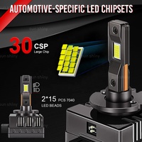 Ampoule de phare LED Canbus Sunshiny D1S D2S D3S D4S D5S 45W 10000LM pour voiture D1 D2 D3 D4 D5 D8