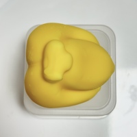 Glace à la crème en forme de banane avec logo personnalisé, 75g, OEM ODM, Halal, boîte de lait glacé doux, directement de l'usine