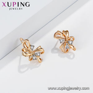 Yiwu xuping Wholesale Two-color Earrings Jewelry <strong>Jewellery</strong> From the Ukrainian Explosion <strong>Made</strong> <strong>in</strong> <strong>China</strong> - Product Image 5