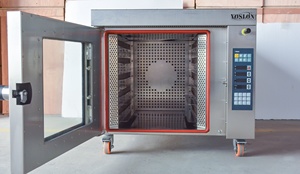 <span class=keywords><strong>Horno</strong></span> eléctrico Industrial de convección <span class=keywords><strong>para</strong></span> <span class=keywords><strong>cocina</strong></span>, <span class=keywords><strong>Horno</strong></span> de convección de panadería, de acero inoxidable, 5 bandejas - Product Image 3