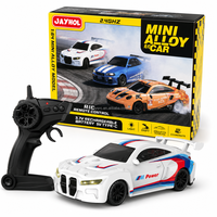 Nouvelle Voiture de Course Télécommandée Électrique Miniature 2.4G en Alliage à l'Échelle 1:64 avec Phares LED, Voiture RC de Drift de Bureau pour Enfants 2026