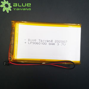 9060100 リポバッテリー 37v 8000mah モバイルバッテリー リポ 8000mah 3.7v 29.6wh バッテリー - Product Image 2