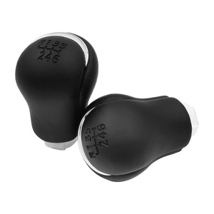 Car <b>Gear</b> <b>Knob</b> 6 Speed Manual Leather Black Ergonomic For Hella <b>Gears</b> - Product Image 2