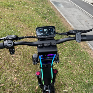 Scooter pliable à pneus gras Geofought 72V 40AH 60AH 0AH 100AH 300KM Longue portée Frein à huile 13 pouces 14 pouces Scooter électrique tout-terrain - Product Image 4