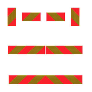 Tablero de marcador ECE RR 70,01, serie R + R, <span class=keywords><strong>señales</strong></span> de seguridad de tráfico, <span class=keywords><strong>señales</strong></span> de advertencia de tráfico, materiales reflectantes - Product Image 2