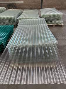 Công nghiệp cách điện sóng nhựa <span class=keywords><strong>Skylight</strong></span> mái tấm sợi thủy tinh trong suốt <span class=keywords><strong>GRP</strong></span> FRP tùy chỉnh cắt chế biến - Product Image 6