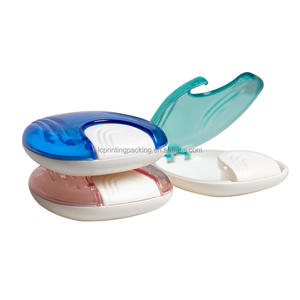 틀니 교정 보이지 않는 교정기 저장 상자 리테이너 케이스 프레스 오픈 치과 실험실 상자 - Product Image 4