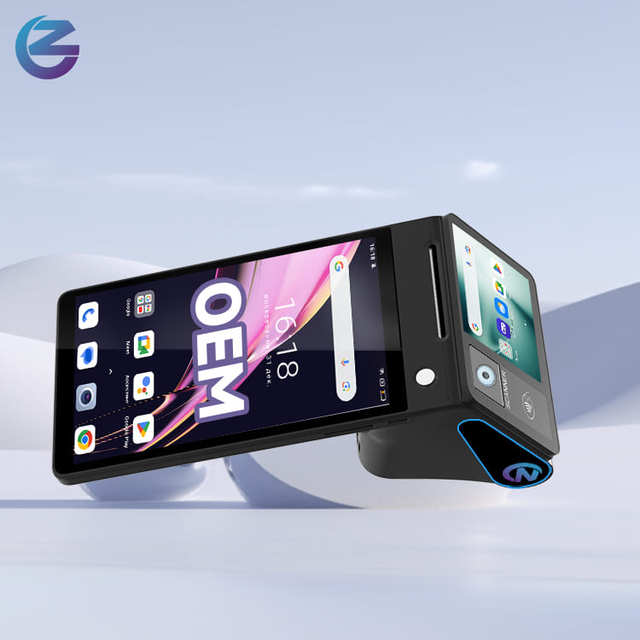 Z108 Dual Screen 5.5 Inch 3GB+16GB/32GB Android 14.0 POS Machine 3600mAh Battery Bluetooth Multi-Language Support Global
