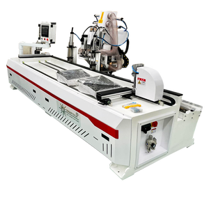 스마텍 목재 힌지 보링 수평 CNC 드릴링 머신 <span class=keywords><strong>3</strong></span>축 <span class=keywords><strong>4</strong></span>헤드 스핀들 고효율 델타 제어 엔진 모터 - Product Image 3