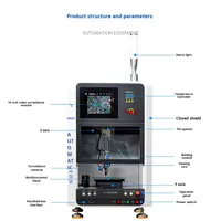 Machine à souder entièrement automatique à capot fermé avec inspection visuelle pour cartes PCB, sélection automatique, puissance 5 kW, 220 V, garantie 1 an