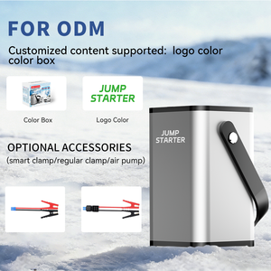 Démarreur Portable d'Urgence 12V pour Voiture, Chargeur Booster de Batterie au Lithium Multifonctionnel avec Banque d'Alimentation Mini - Product Image 3
