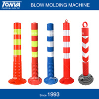 Délilinéateur de trafic portable poste contrôle de route bornes de sécurité en plastique moulage par soufflage faisant la Machine