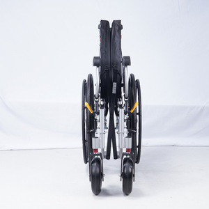 Fenghe Aluminum Alloy <b>Reclining</b> High Back Wheelchair Manual Foldable Ultra Lightweight For Elderly And Cerebral Palsy Users - Product Image 4
