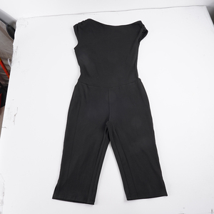 Mono ajustado de moda para mujer con un solo hombro, sin mangas, estilo ciclista, sexy, elástico, ropa deportiva y urbana - Product Image 6