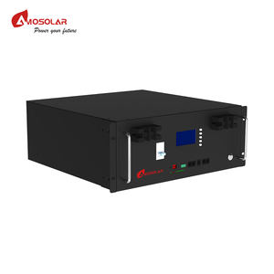 <span class=keywords><strong>Prix</strong></span> d'entrepôt Amosolar Batterie Lifepo4 48V 200Ah 100ah Batterie solaire pour système d'énergie domestique - Product Image 1