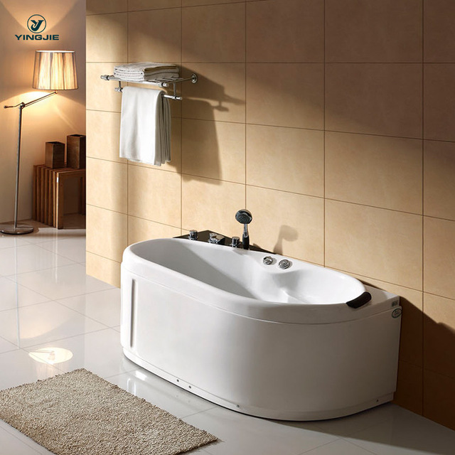 Modern Hydro Spa Massage Jacuzi Corner whirlpool Acrylic Massage Bathtub