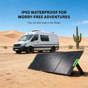 Kit de Paneles Solares Plegables de 200W con 23.5% de Eficiencia, Resistentes al Agua IP65, para Emergencias, Cortes de Energía y Desastres, Ideal para RV y Exteriores - Product Image 5