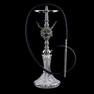 Nuevo Set Completo de Hookah de Alta Calidad con Forma de Animal Metálico y una Sola Manguera - Product Image 3