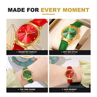 Jam Tangan Wanita Skmei 2072 Dress, Fashion Custom OEM Japan Movt Diamond Quartz, Jam Tangan Kulit untuk Wanita