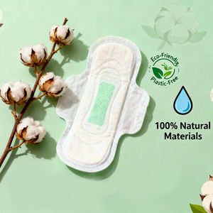 批发一次性负离子超薄棉女性护理卫生巾透气有翼设计防漏月经垫 - Product Image 6